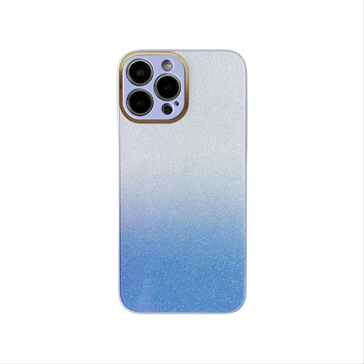 Gradient Glitter 3u1 maska Huawei P40 Lite E ljubičasta