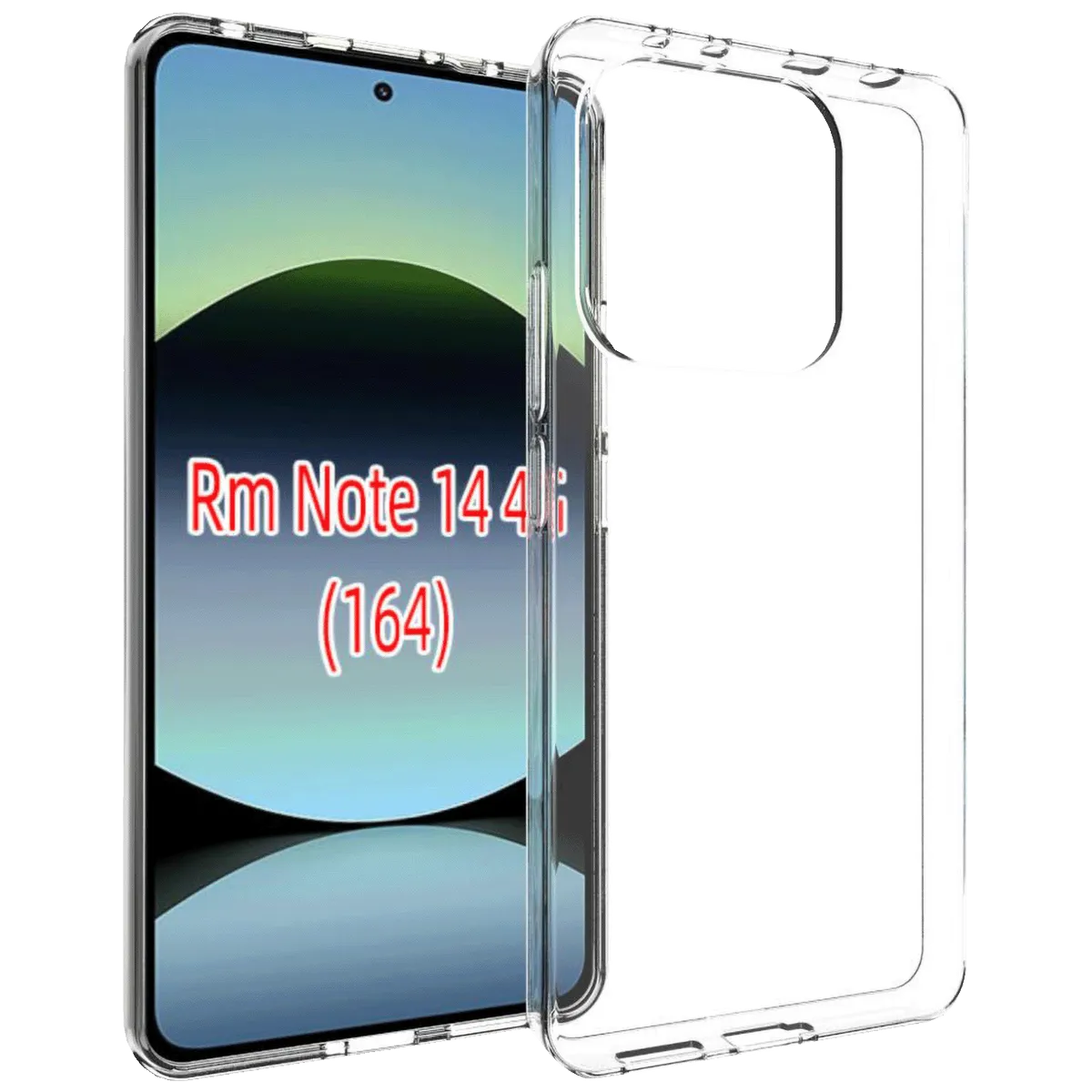 NN-Su Maska za Redmi Note 14, Transparent - Redmi Note 14 TPU Phone Case