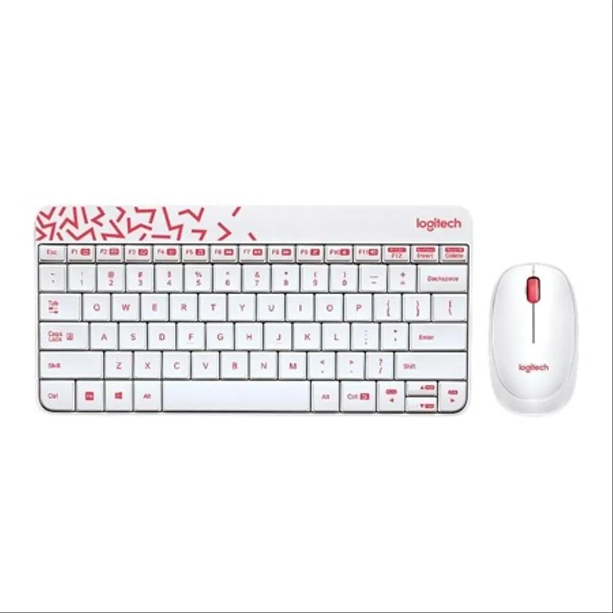 Tastatura + miš Logitech Desktop set Wireless MK240 White