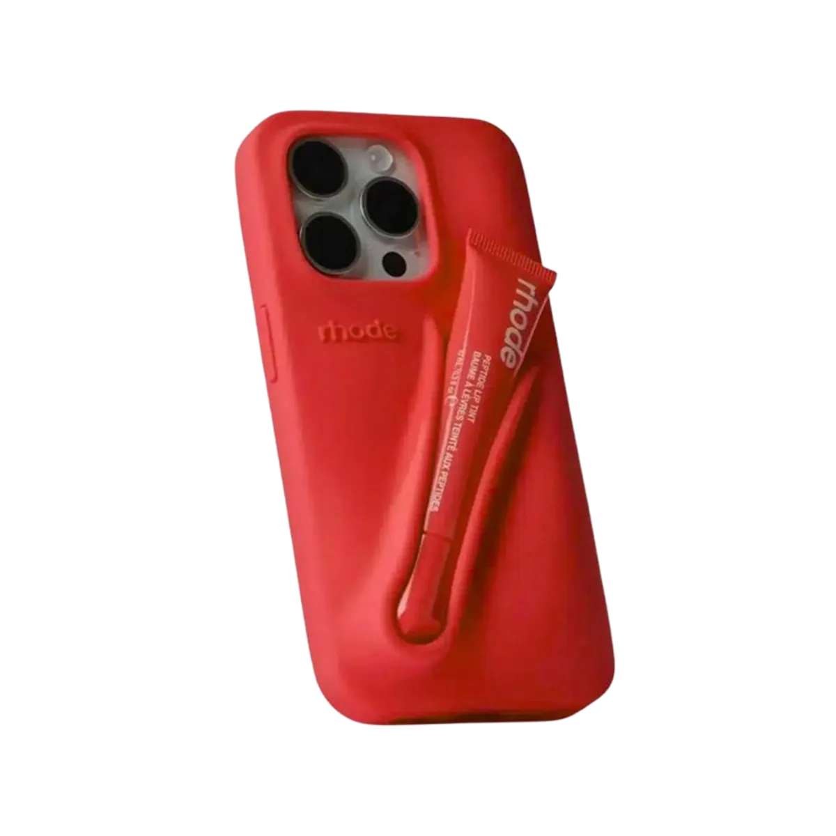 Samsung S24 Rhode Lip Case Red
