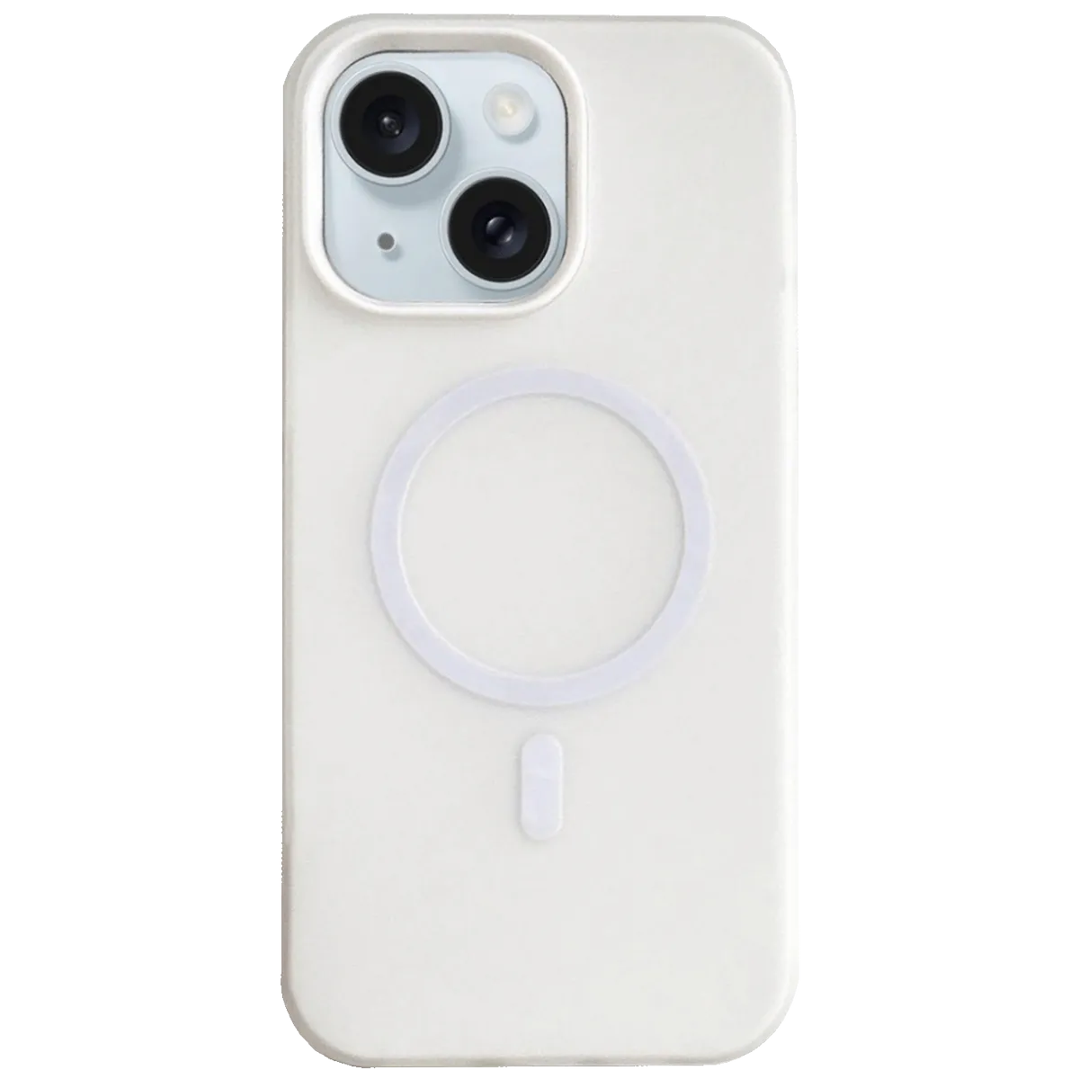 NN-Su Maska za iPhone 16, MagSafe, bijela - iPhone 16 MagSafe TPU Phone Case