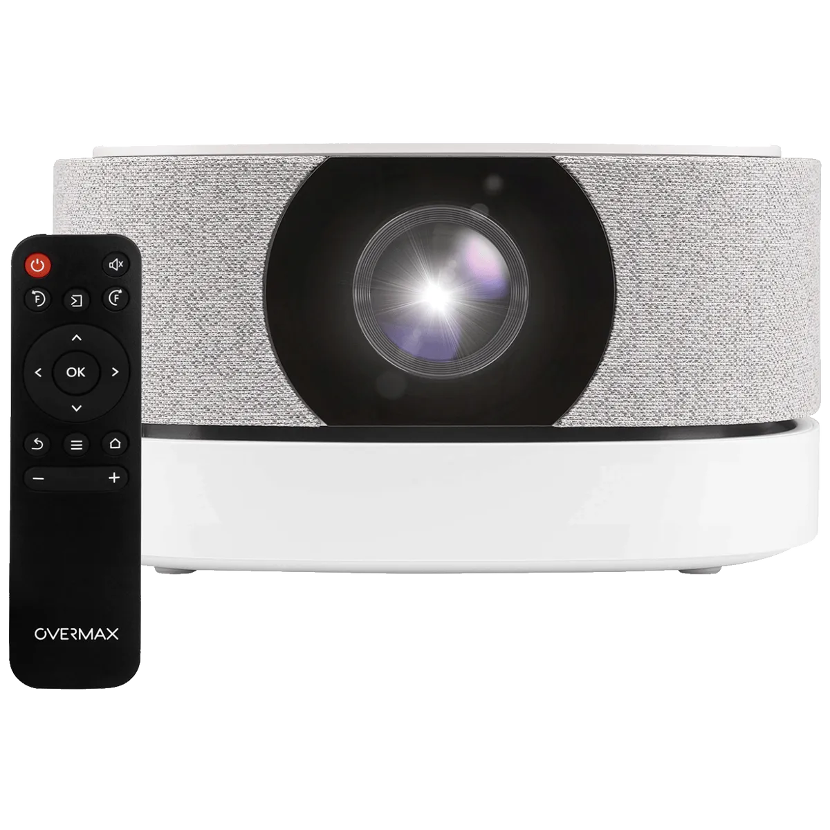 Overmax Projektor, LED, 1080p, 3000 lm,  Power Bank, Bluetooth, WiFi - OV-Multipic 4.5