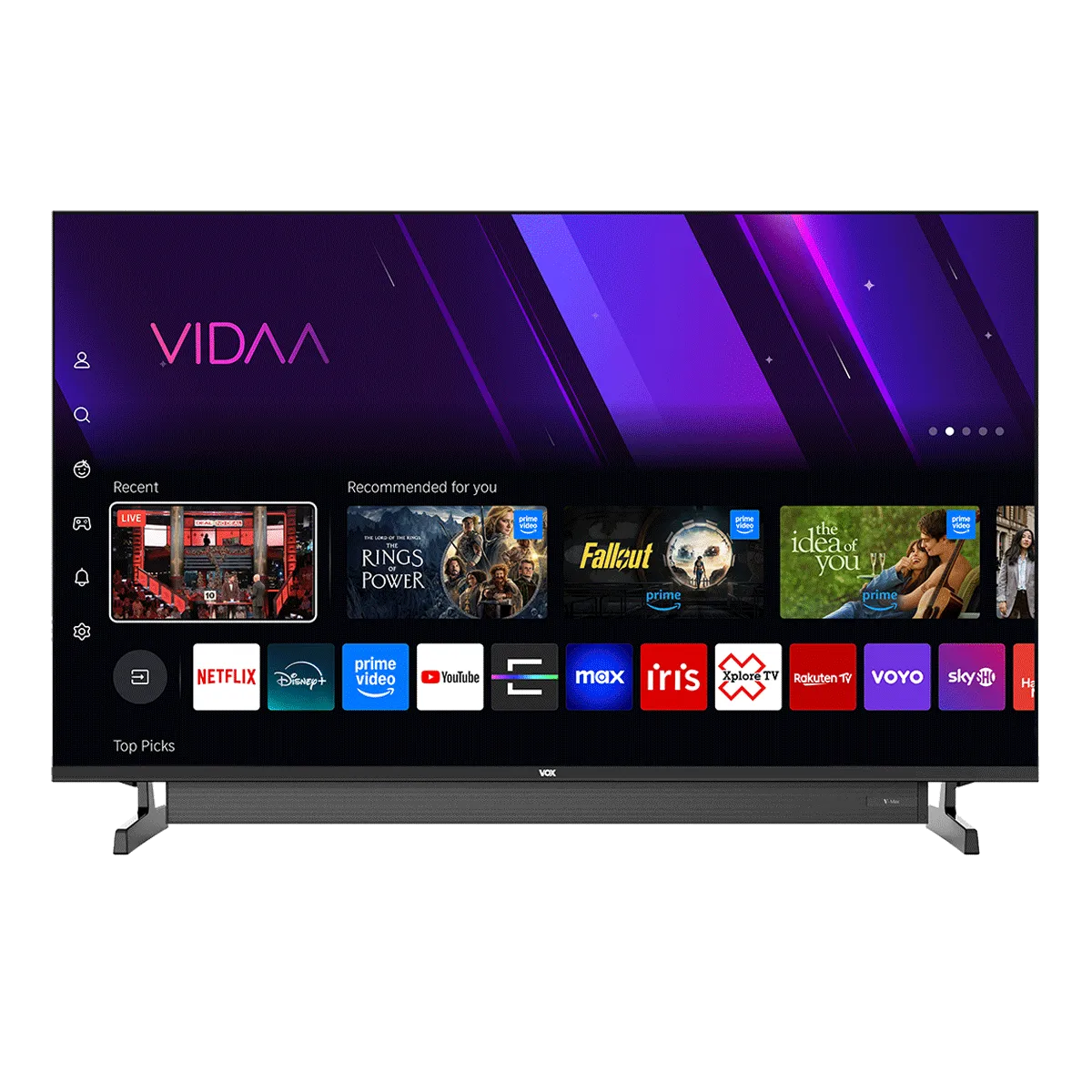 VOX TV LED 43SBV684F