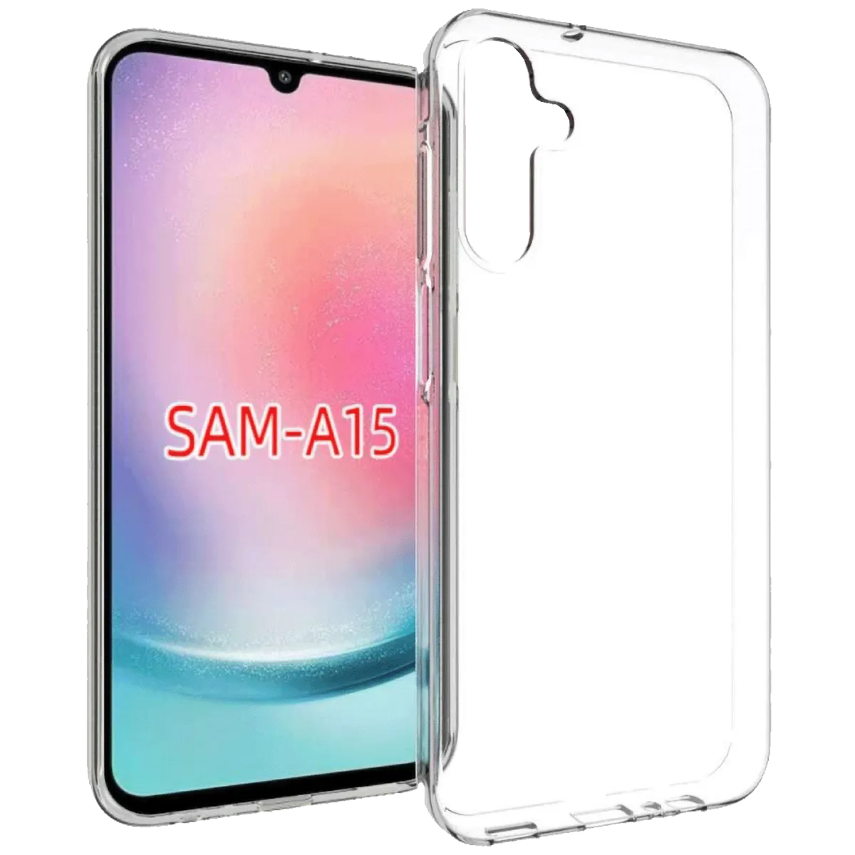 NN-Su Maska za Samsung A15, Transparent - Galaxy A15 TPU Phone Case