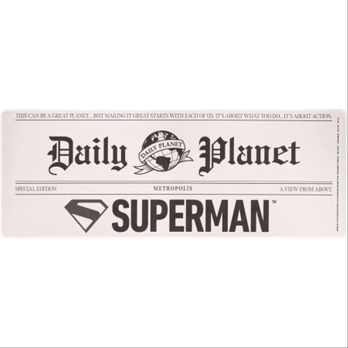 DC Superman Daily Planet Podloga za Miš XXL