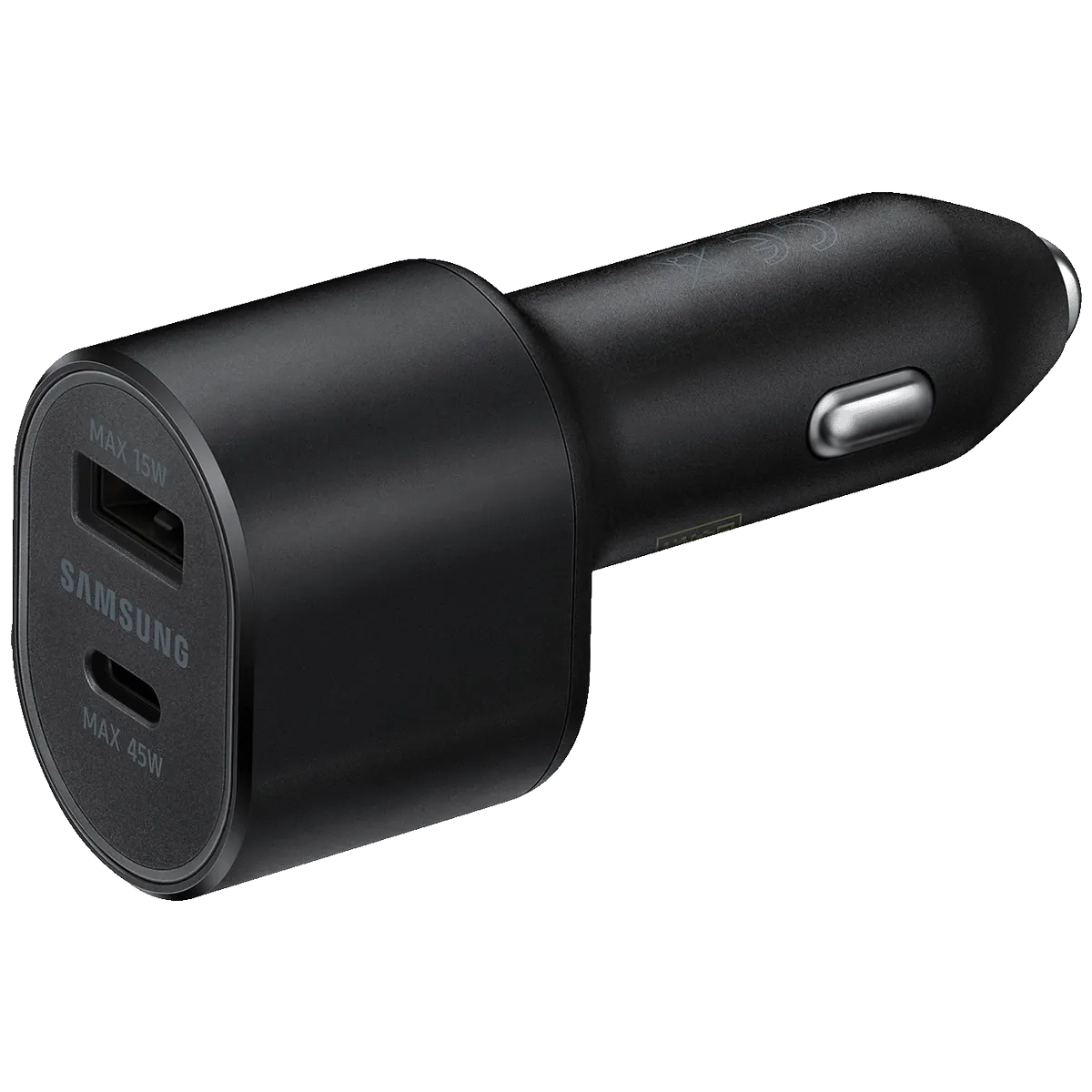 Samsung Auto punjač sa type C kabelom, brzi, USB-A, USB-C, 45W+15W - EP-L5300XB