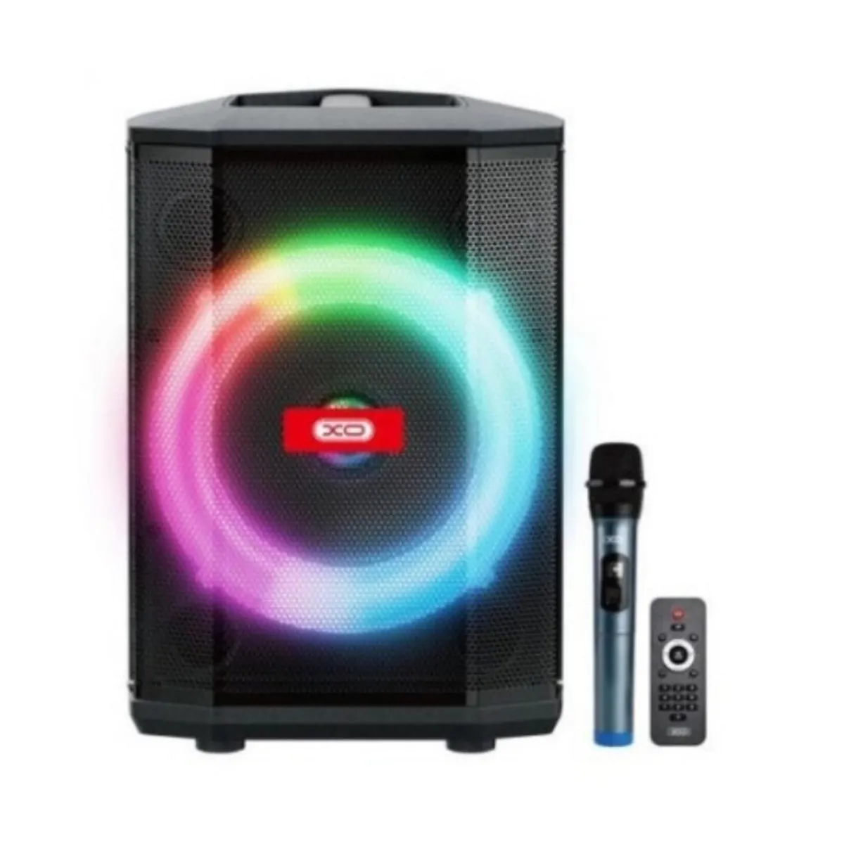 Bluetooth Karaoke zvucnik XO F53 8 RGB 40W Black