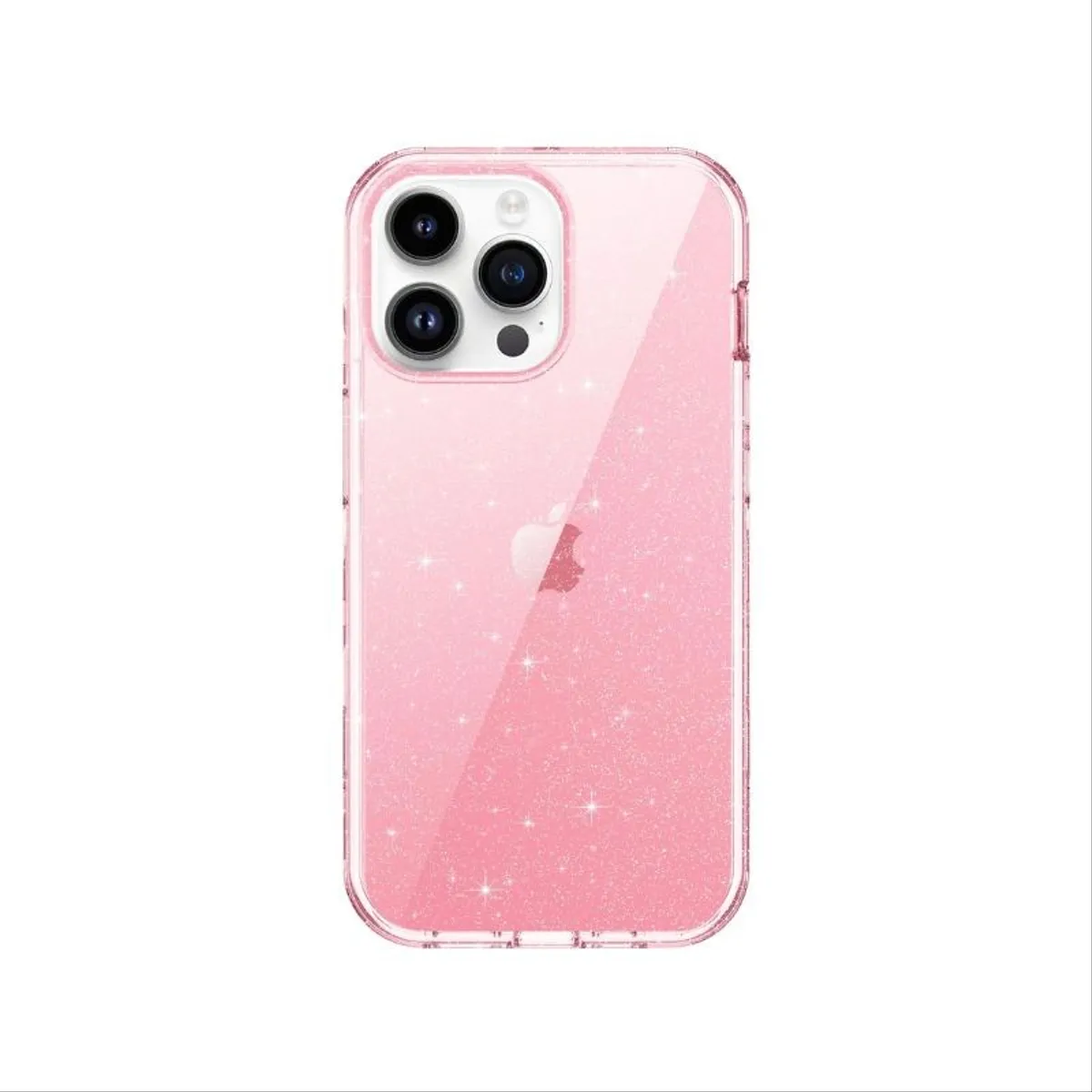 Glitter maskica iPhone 16 Pro Pink