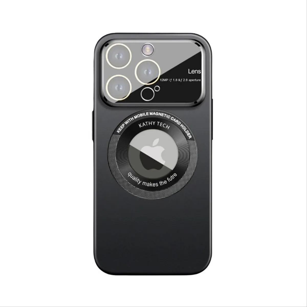 MagSafe Lens maskica iPhone 14 Crna