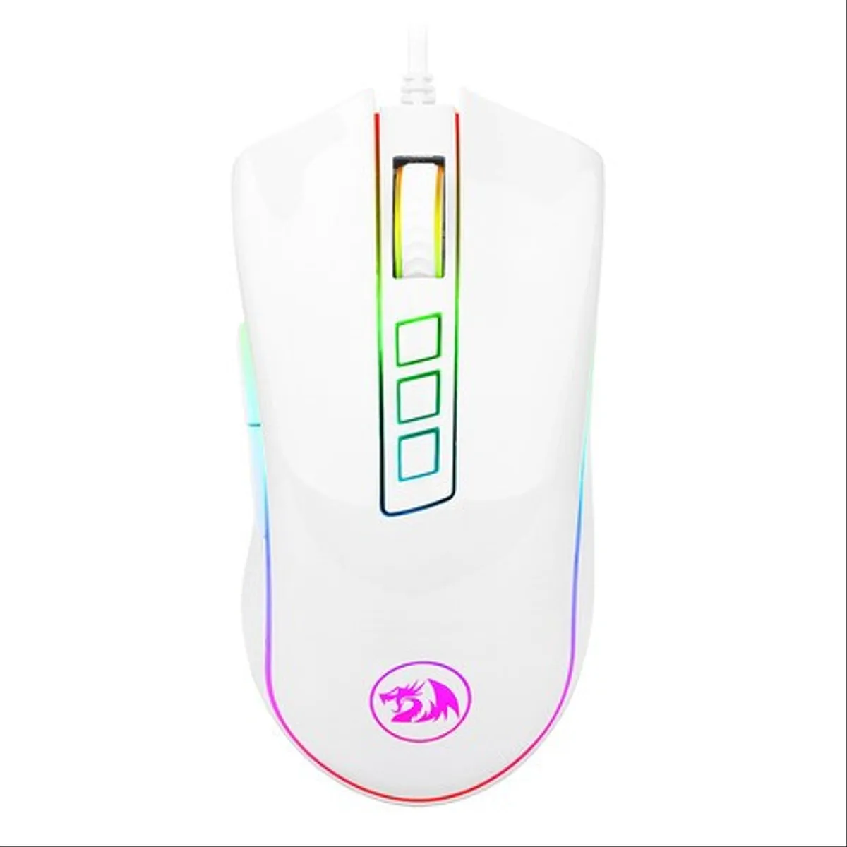 Miš ReDragon Gaming Cobra Chroma M711 White