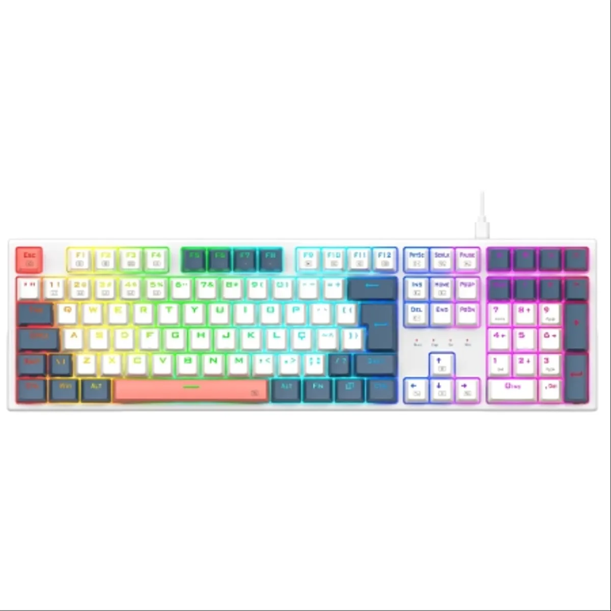 Tastatura ReDragon Gaming Mehanička Trundle K668WBO
