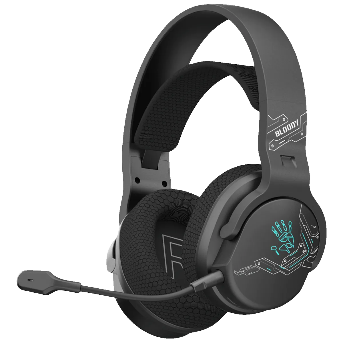 Bloody Bežične/žične slušalice sa mikrofonom,gaming, RGB - A4-GR370, Black