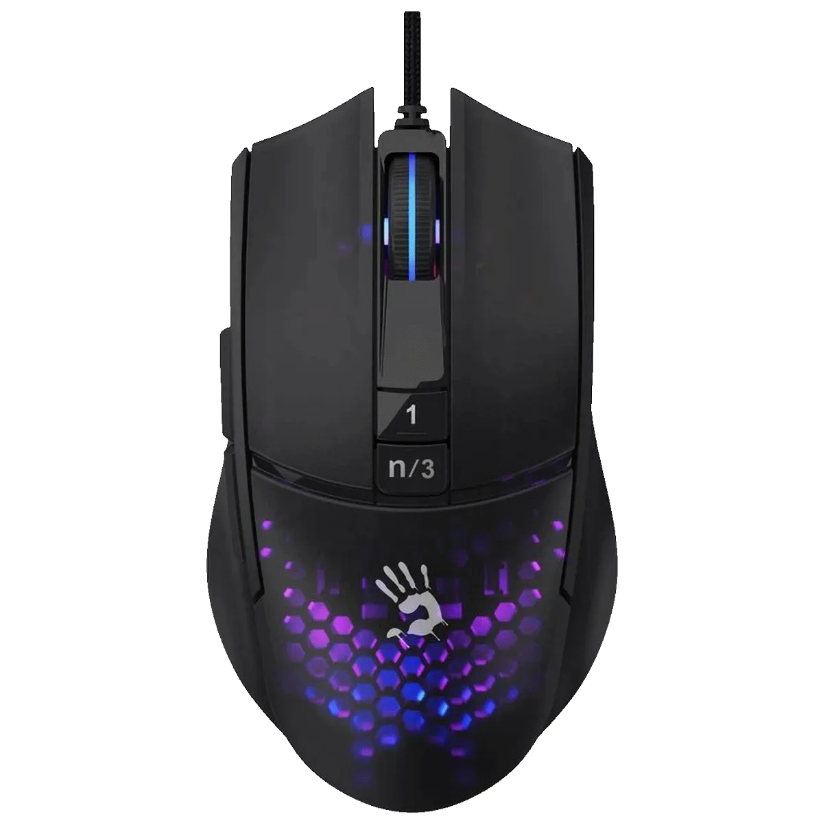 Bloody Miš optički, gaming, 2000 dpi, RGB, USB - A4-L65 MAX