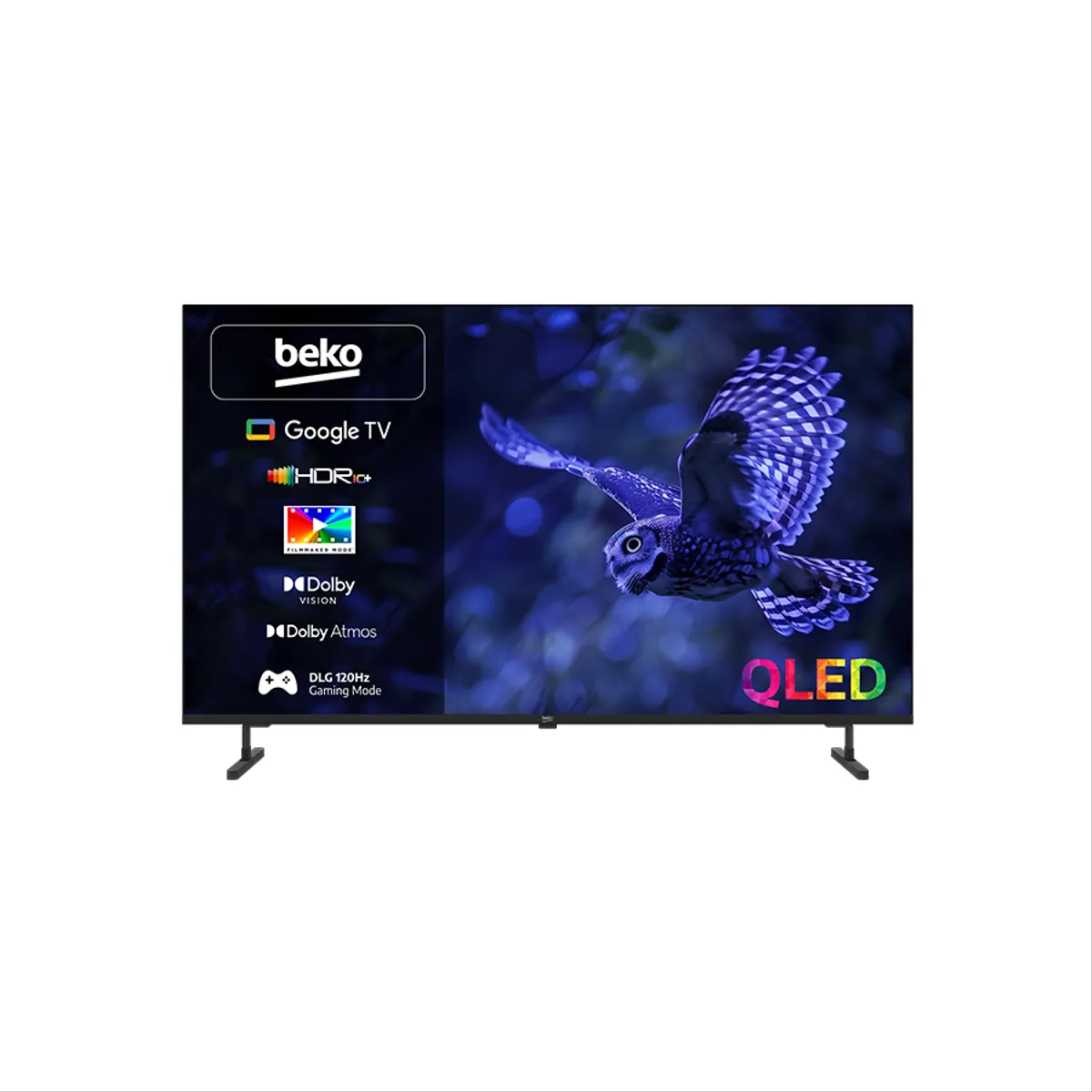 BEKO TV QLED 55” BCQ 8000 Google TV