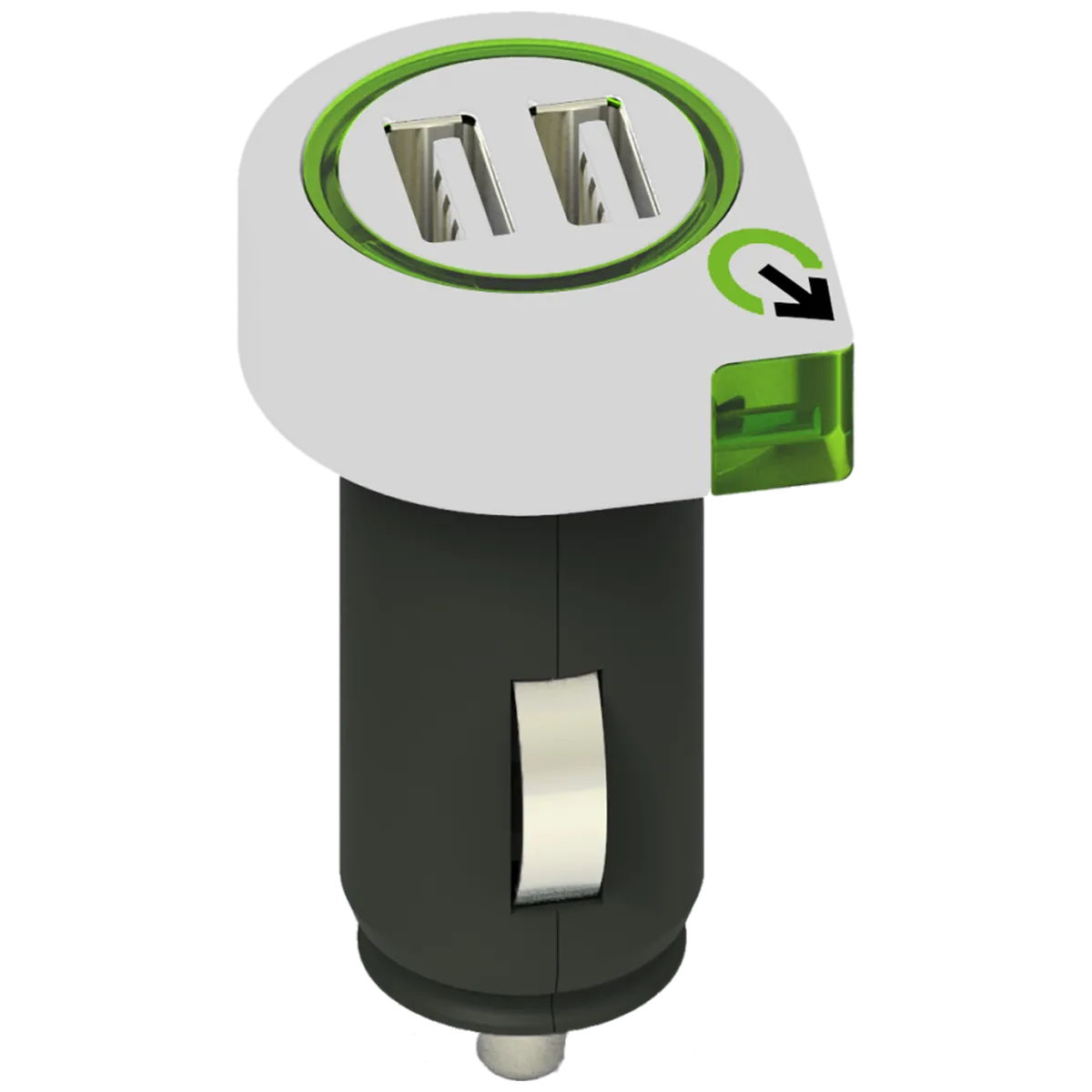 q2power Auto punjač, Dual USB, 2.1A - DUAL USB CAR CHARGER