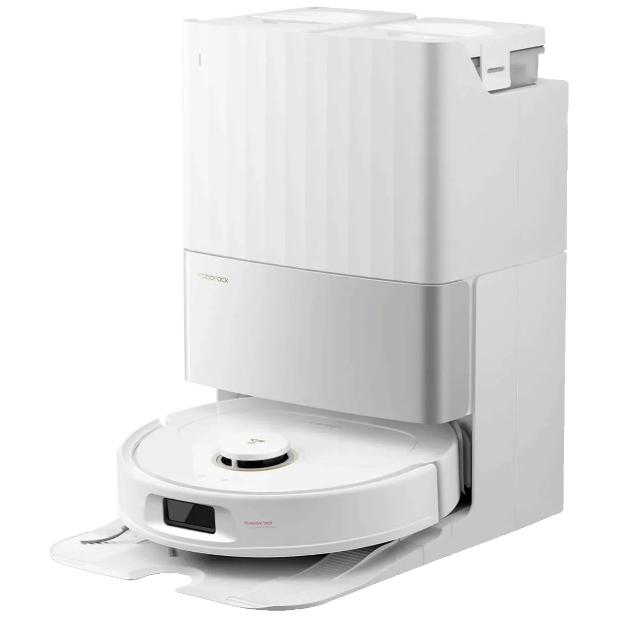 Roborock Robot usisavač sa stanicom za pražnjenje, 5200mAh, 12.000 Pa - Qrevo 5AE White