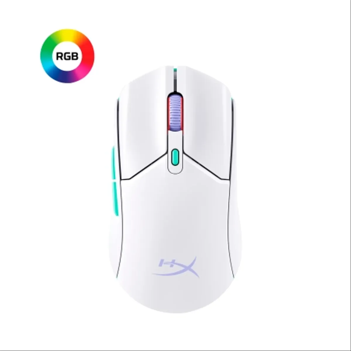 HyperX Gaming Miš Pulsefire Haste 2 Core Wireless White 8R2E7AA