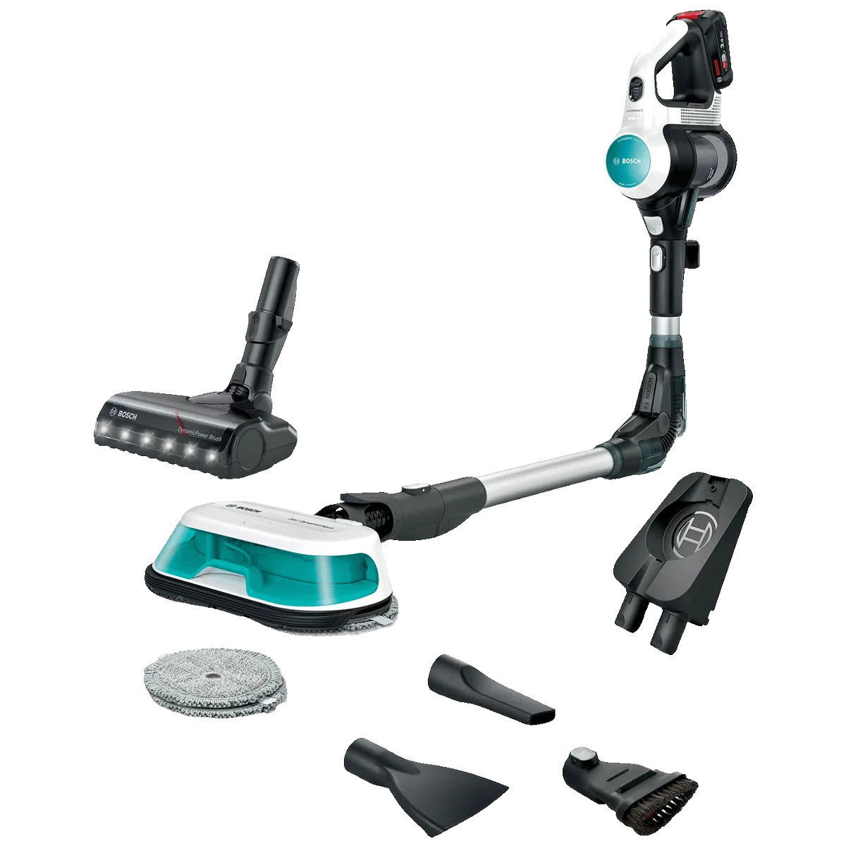 Bosch Usisavač štapni, 2u1, za usisavanje i pranje, Unlimited 7 - BCS71HYG2