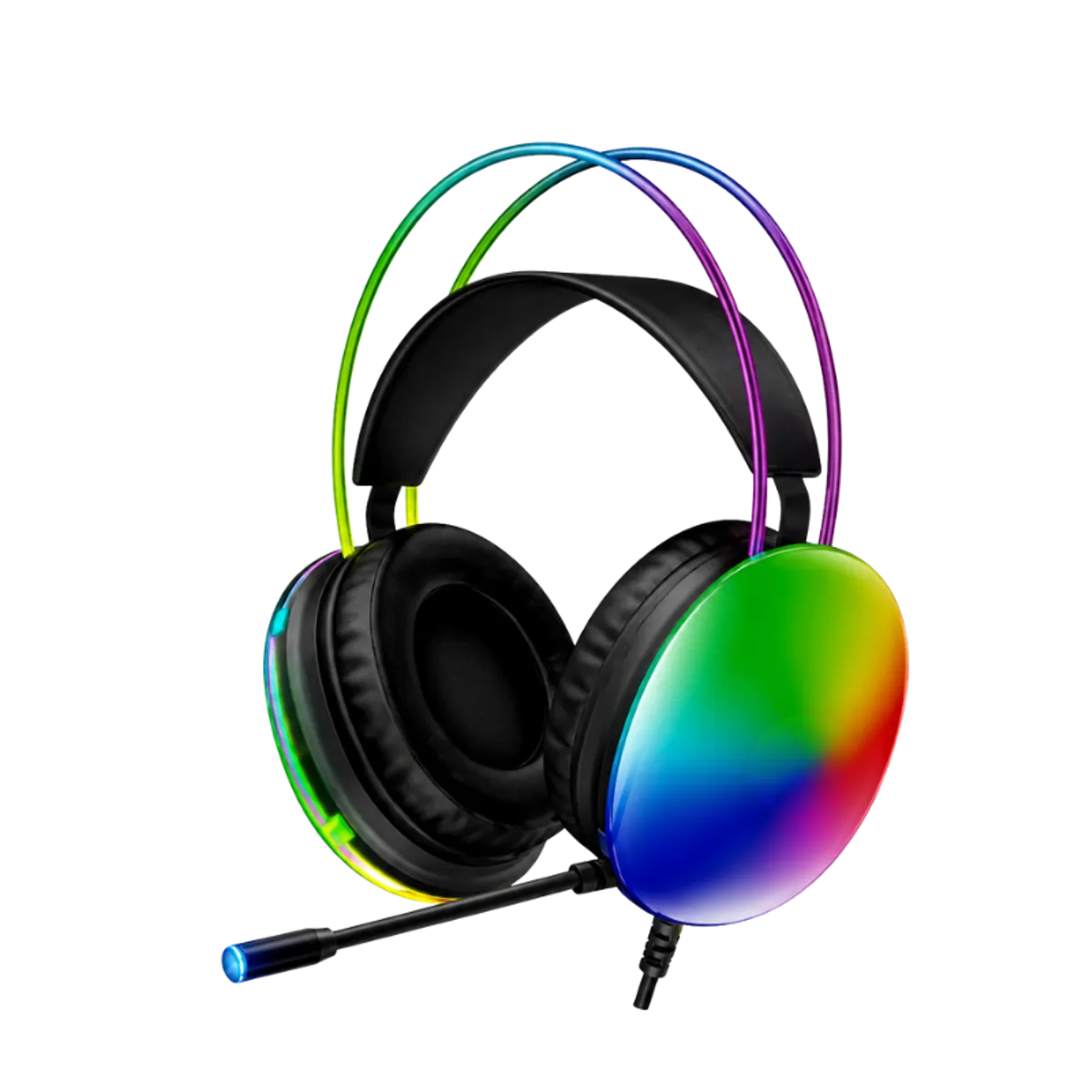 Slusalice XO GE11 RGB Gaming + microphone (usb+3.5mm) Black