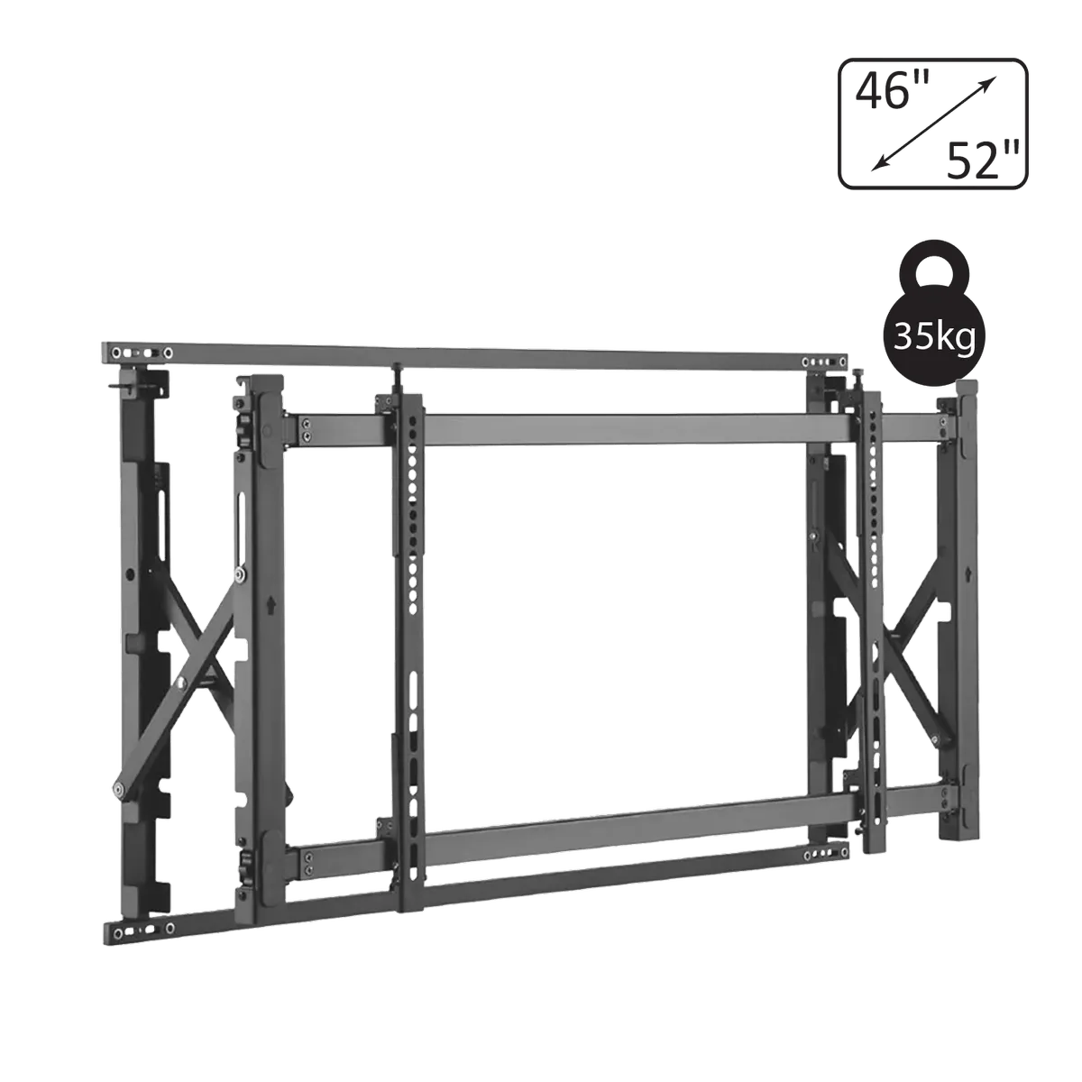 Maclean Nosač za TV prijemnik, video zid, multiscreen, 46"-52", 35kg - MC-845