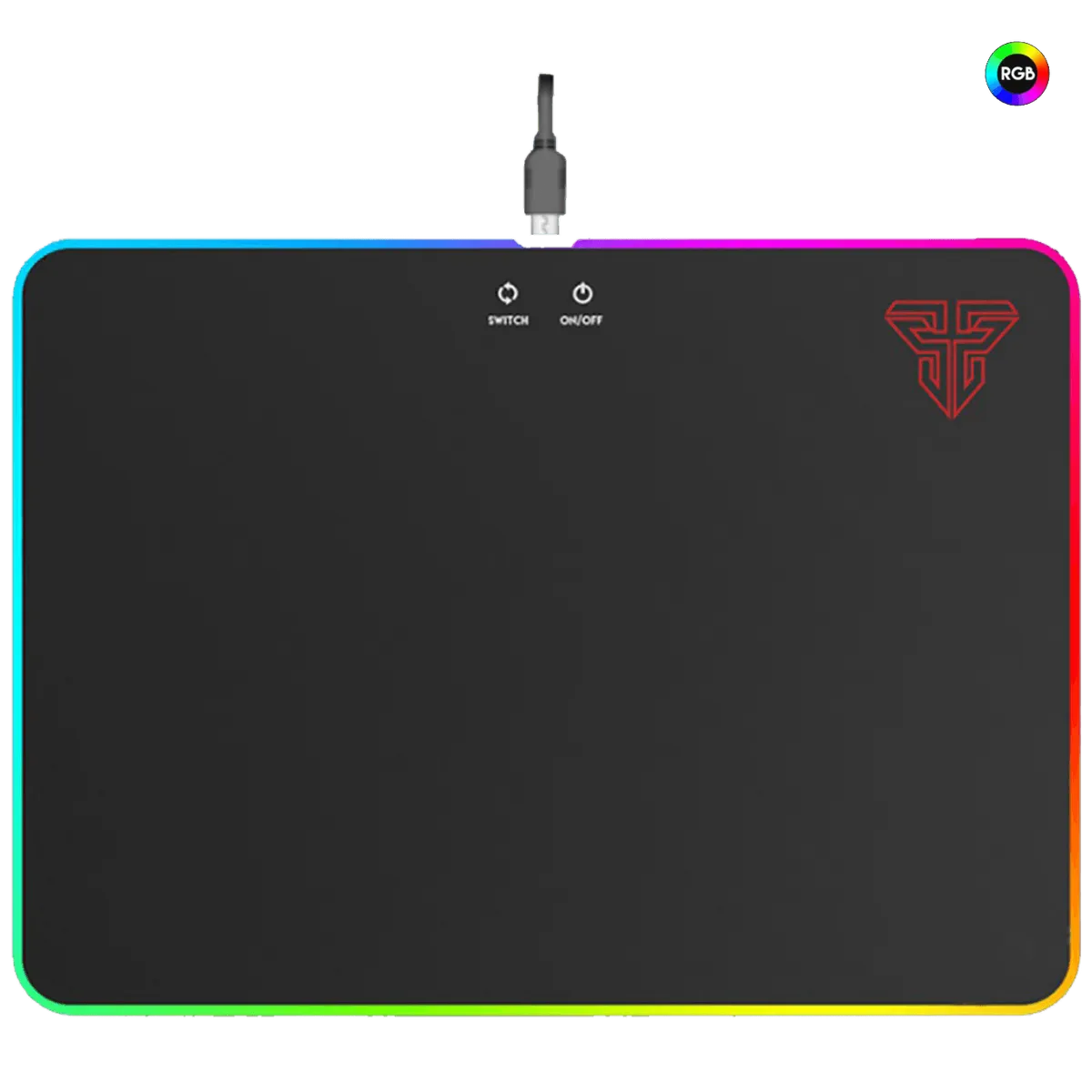 Fantech Podloga za miš, 355 x 255 x 6 mm, RGB - MPR350 Aurora