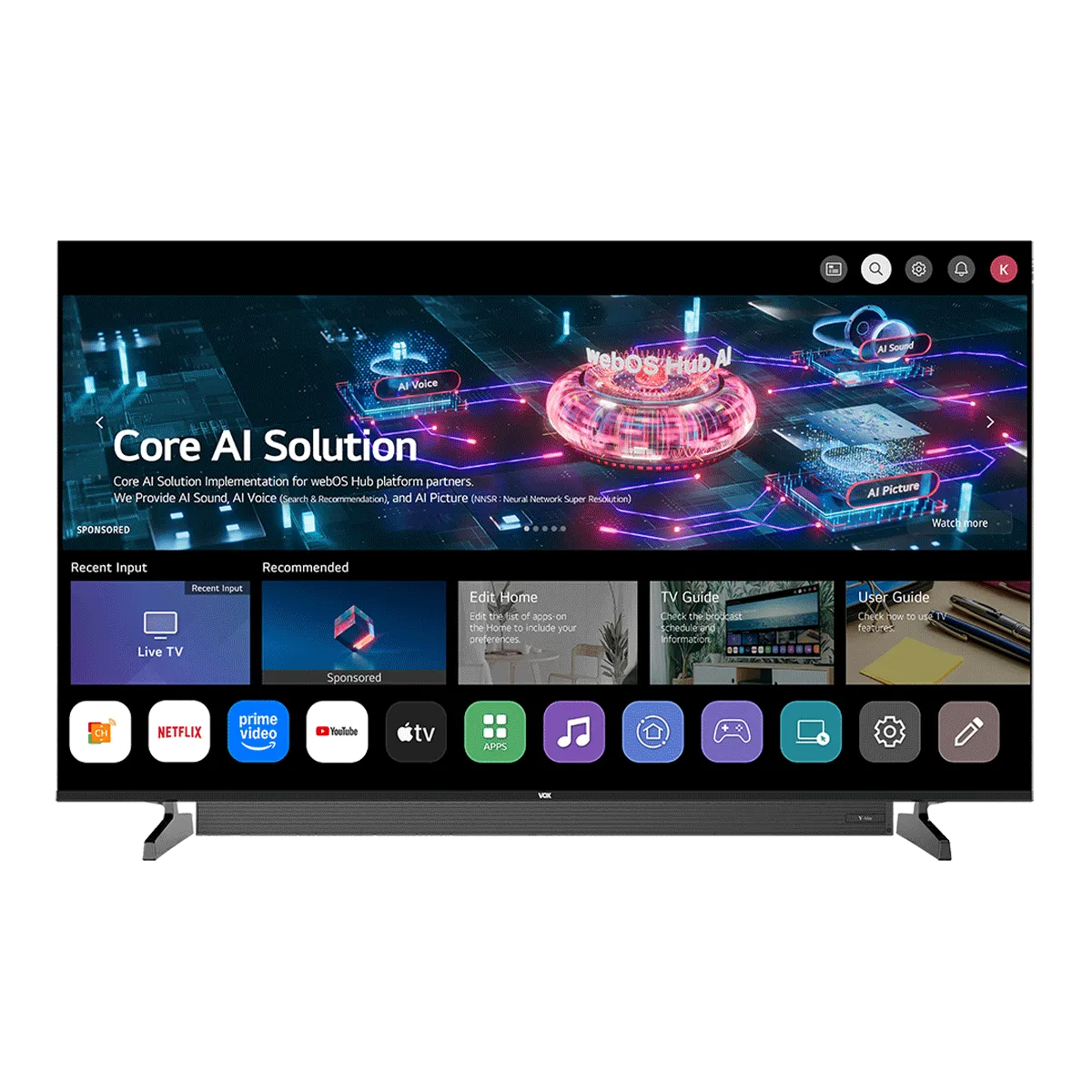 VOX TV UHD 55WSB684U