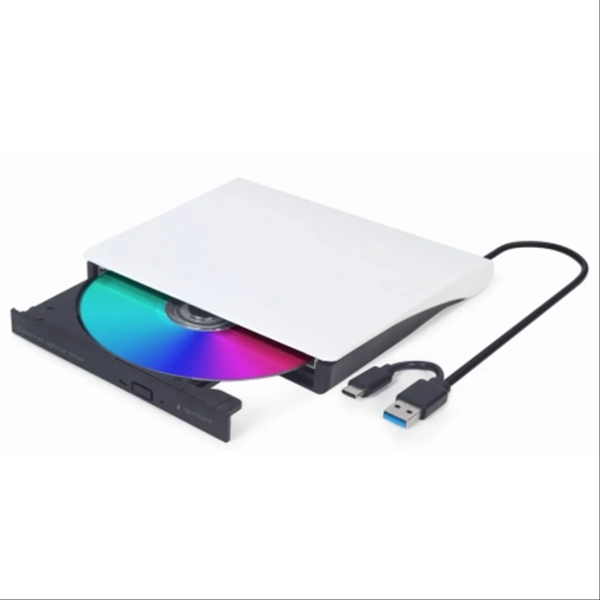 Gembird DVD-RW USB 3.1 Slim External White