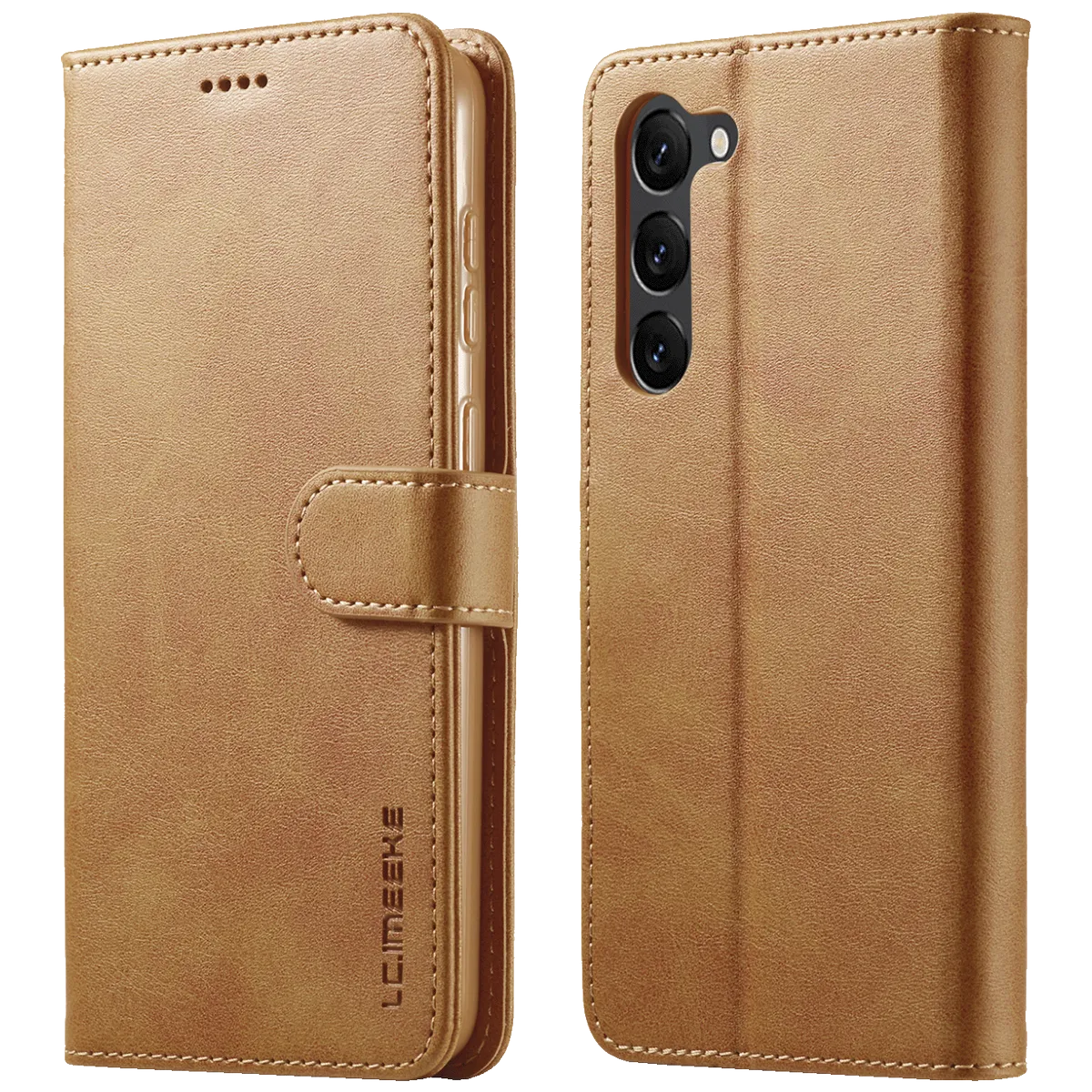 NN-Su Preklopna futrola za Samsung S24+, koža, braon - Galaxy S24+ Leather Case(Brown)