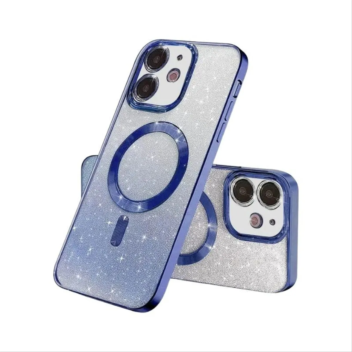 MagSafe glitter maskica iPhone 13 Blue