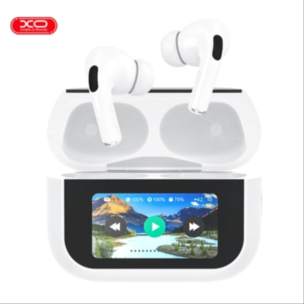 Bluetooth Slušalice XO X48 Smart TWS 5th Gen White