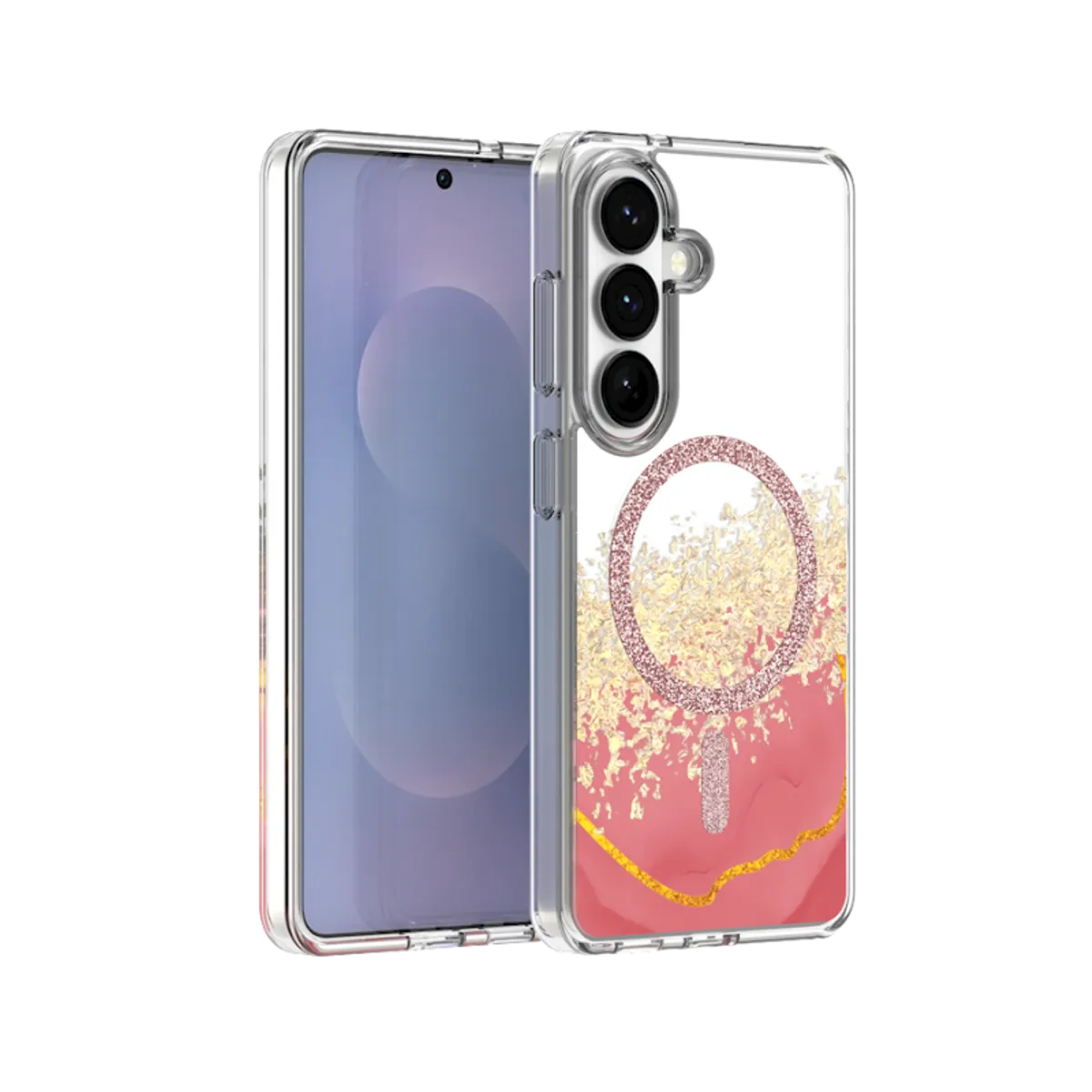 Magsafe Epoxy maskica Samsung S26 Pink