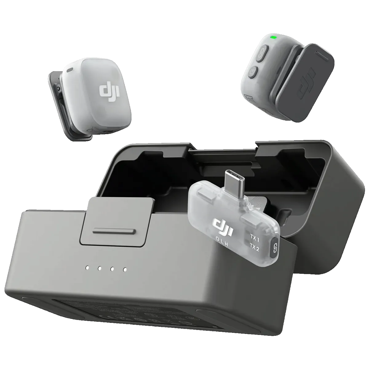 DJI Bežični mikrofon sa kučištem / punjač, Bluetooth - Mic Mini 2 Dual Combo Mobile