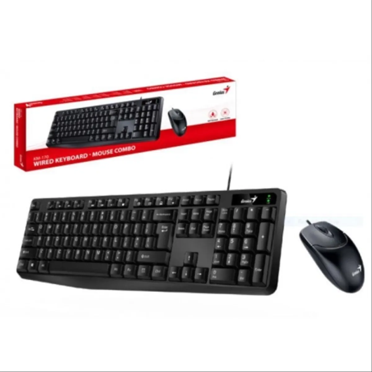 Tastatura + miš set Genius KM-170 Black