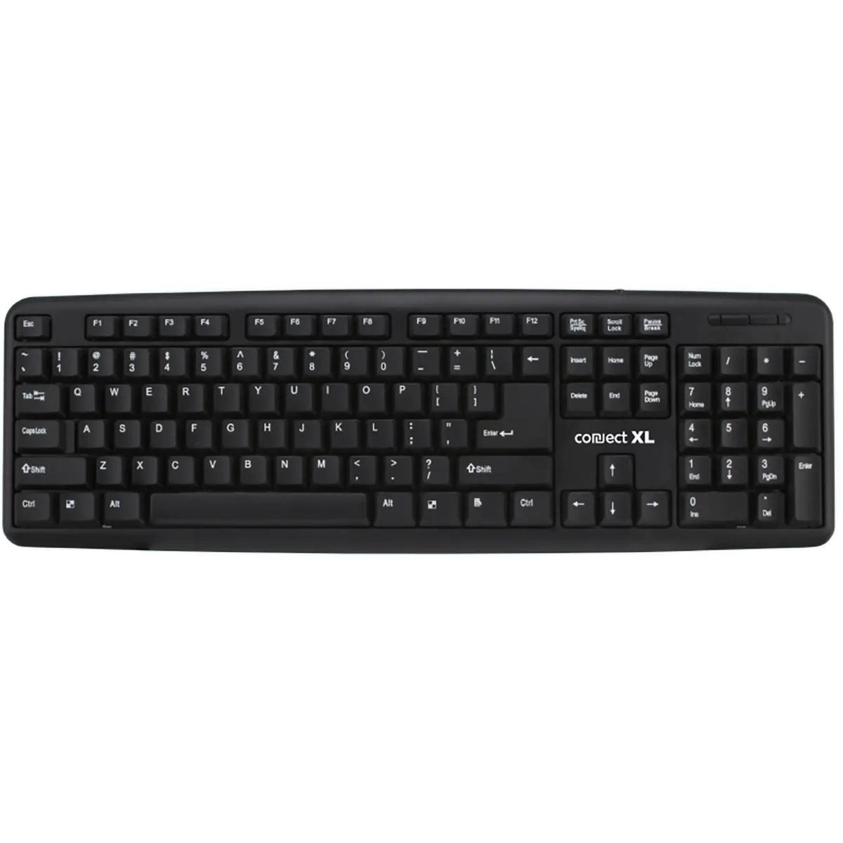 Connect XL Tastatura sa Qwerty rasporedom, USB, crna boja - CXL-K100