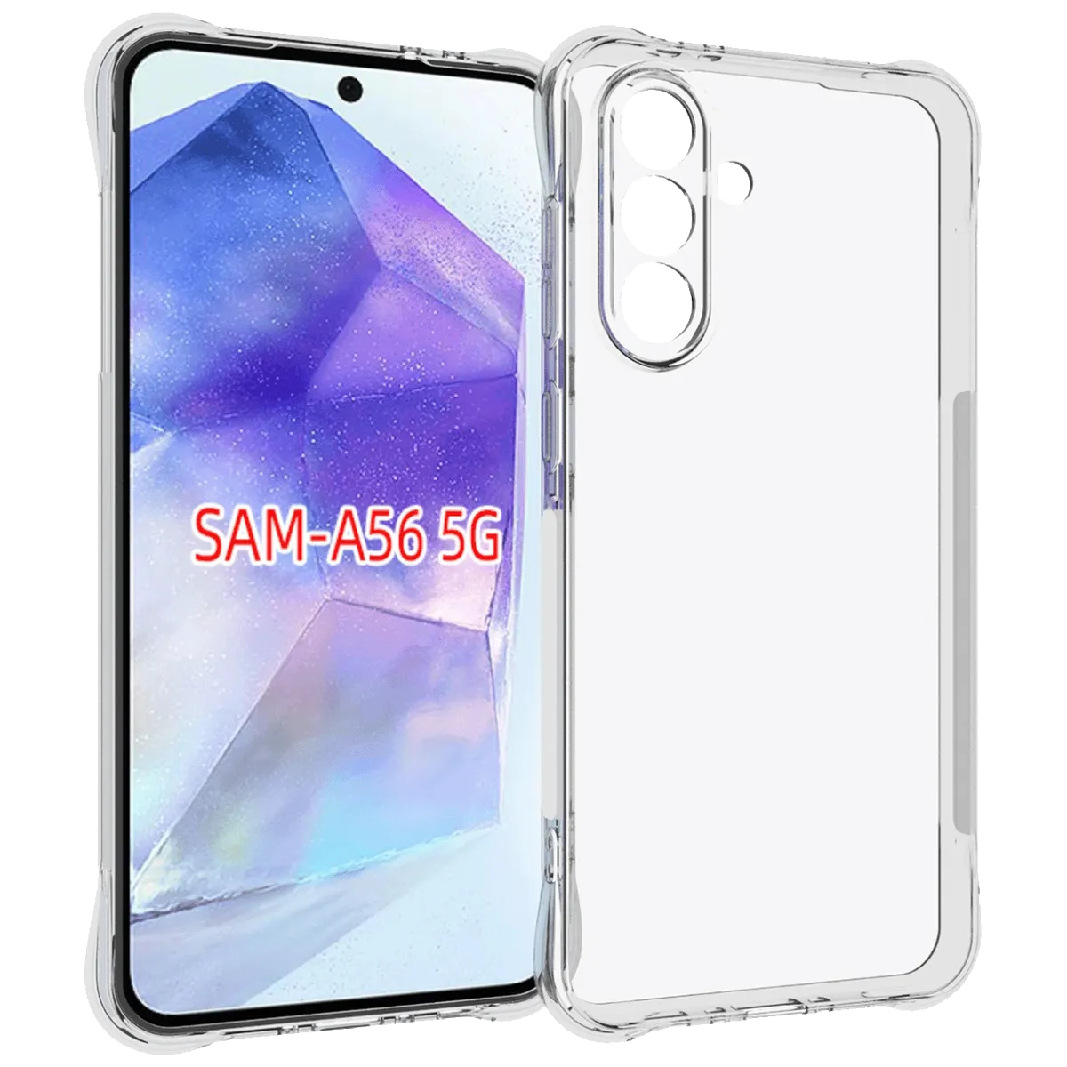 NN-Su Maska za Samsung A56 5G, Transparent - Galaxy A56 5G TPU Phone Case