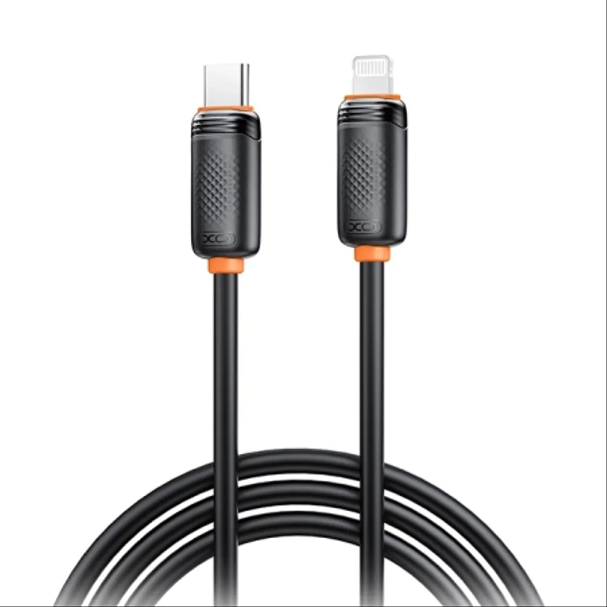 XO B-Q302A High Speed Type-C to Lightining 27W Cable 1m Black