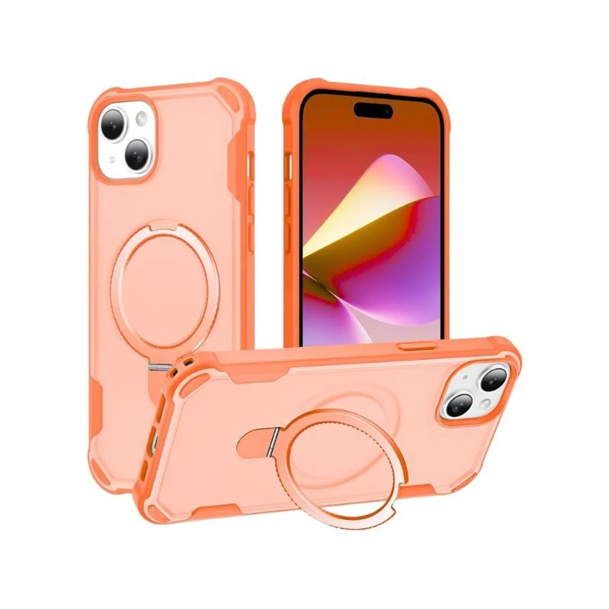 Magsafe Ring maskica Samsung S24 Narandzasta