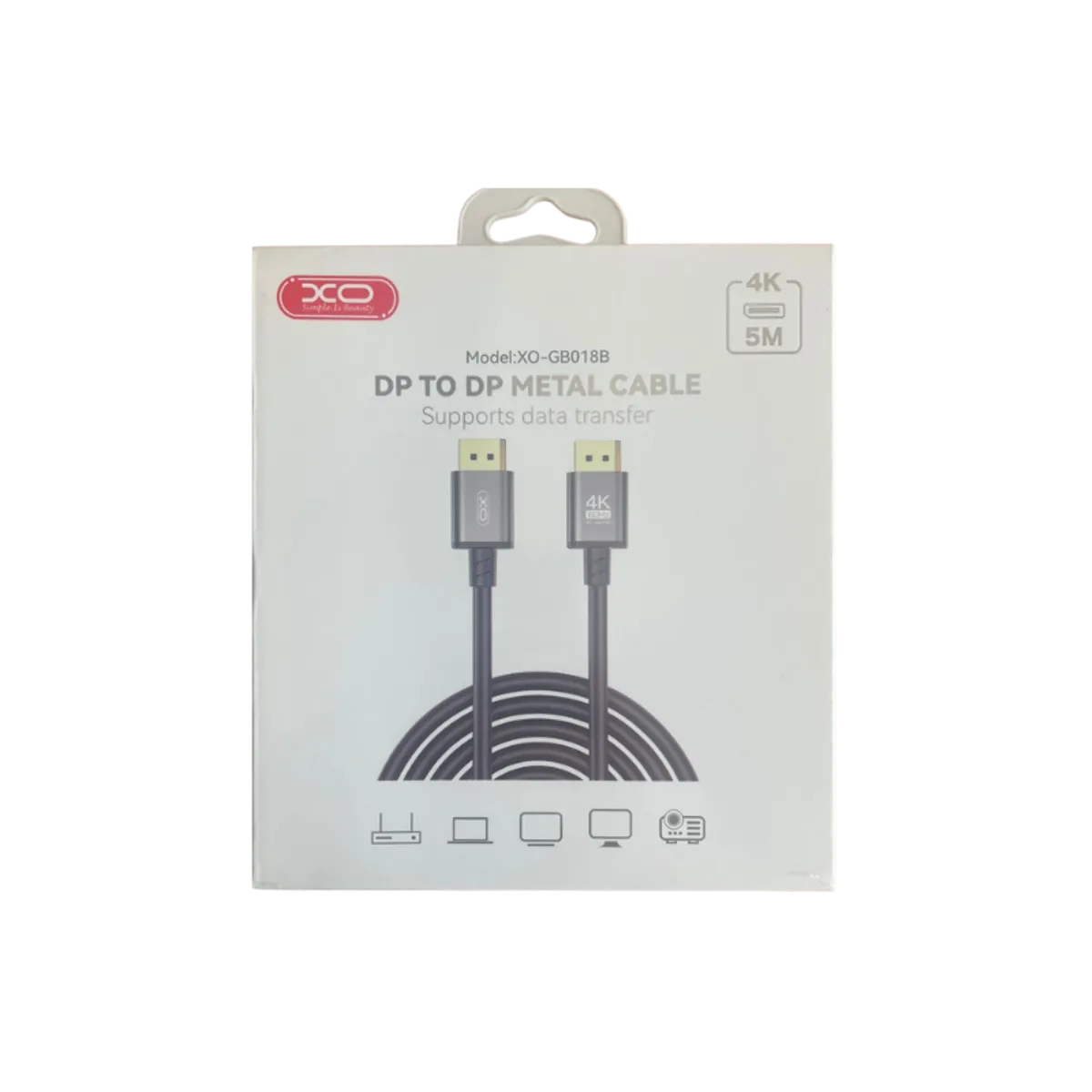USB kabal XO BG0188 DP to DP 5M