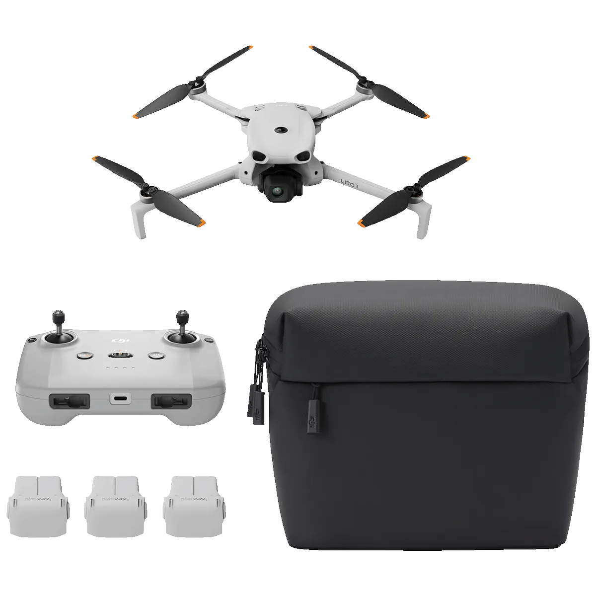 DJI Dron DJI Lito 1 Fly More Combo, set, 4K video, 48 Mpixel - Lito 1 FMC (DJI RC-N3)