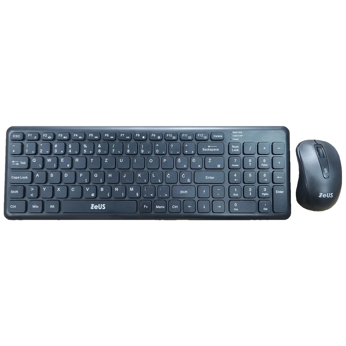 Zeus Tastatura + miš, bežični set - Z300