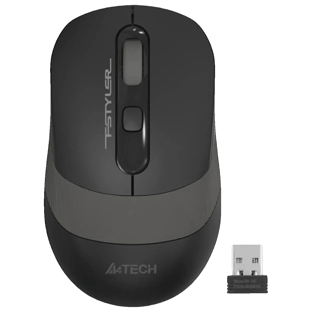 A4Tech Bežični miš, 2000 dpi, USB nano prijemnik - A4-FG10 GREY Fstyler