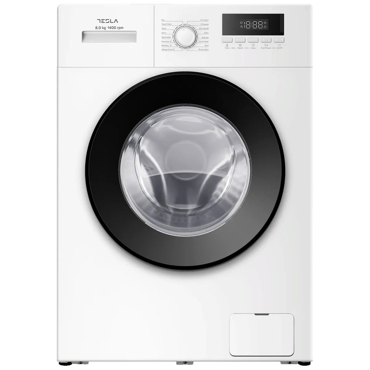 Tesla Mašina za veš, 1400 obrtaja, 8 kg veša, SLIM, Inverter, A - WF81431T