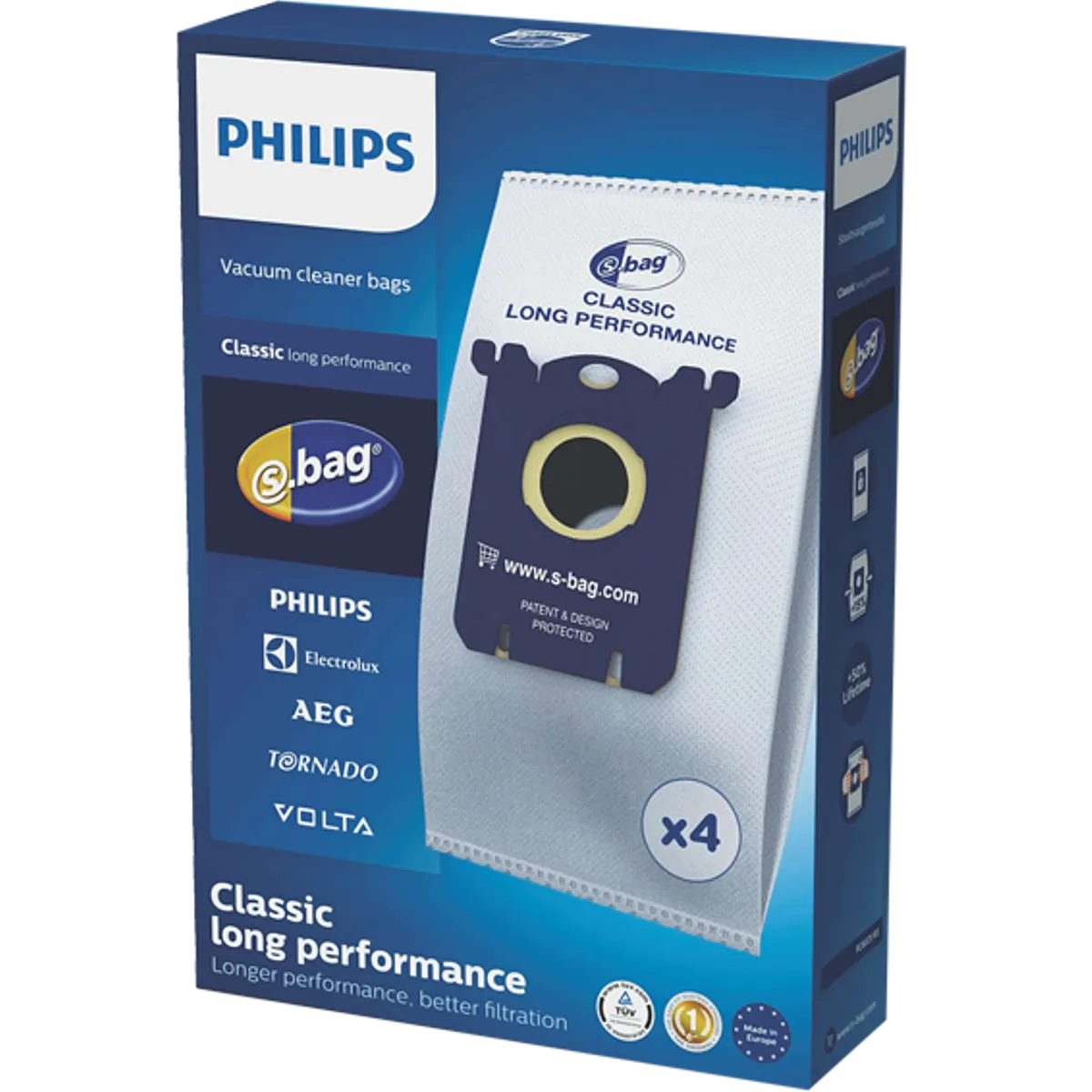 Philips Vrećica za usisavač, S-bag, univerzalna, pak. 4 komada - FC8021/03