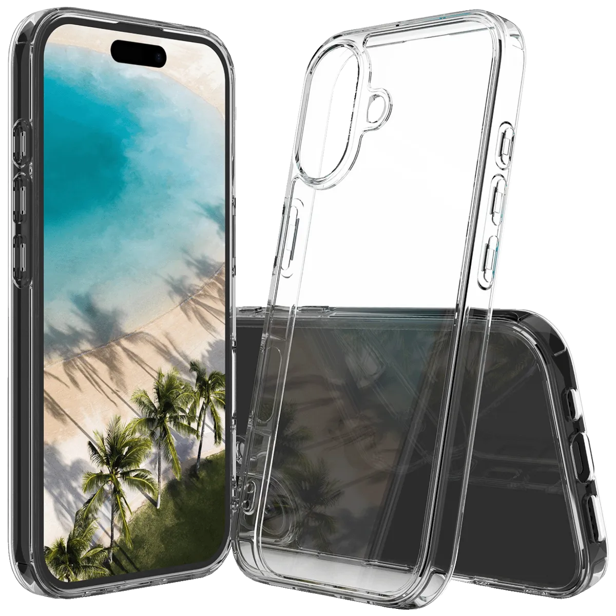 NN-Su Maska za iPhone 16, Transparent - TPU Phone Case iPhone 16