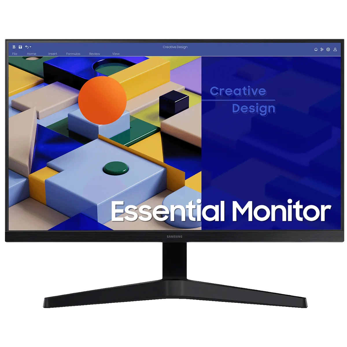 Samsung Monitor 27, IPS LED, FullHD, HDMI, D-SUB - LS27C310EAUXEN