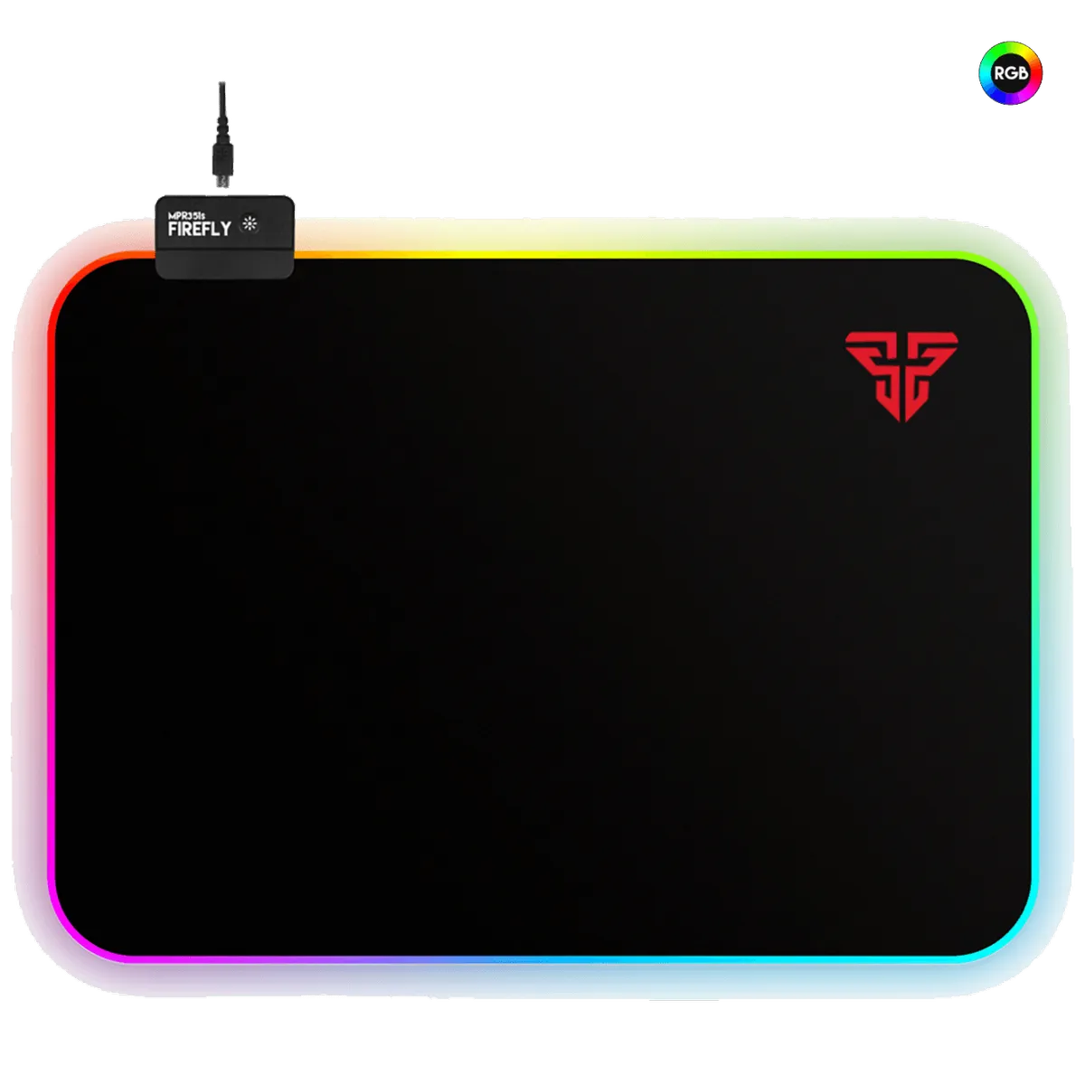 Fantech Podloga za miš, 350 x 250 x 3 mm, RGB - MPR351s Firefly
