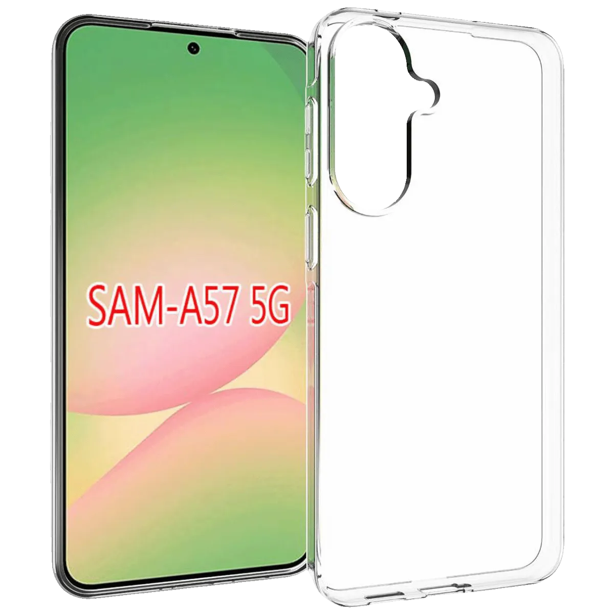 NN-Su Maska za Samsung A57 5G, Transparent - Galaxy A57 5G TPU Phone Case