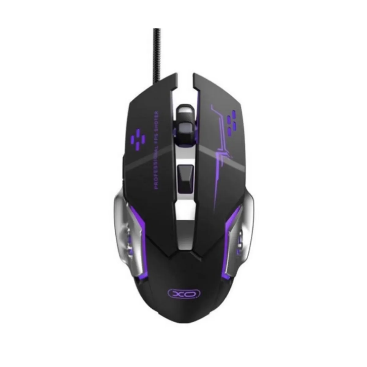 XO M10 Gaming Mechanical 6 Button mis Blac-Silver