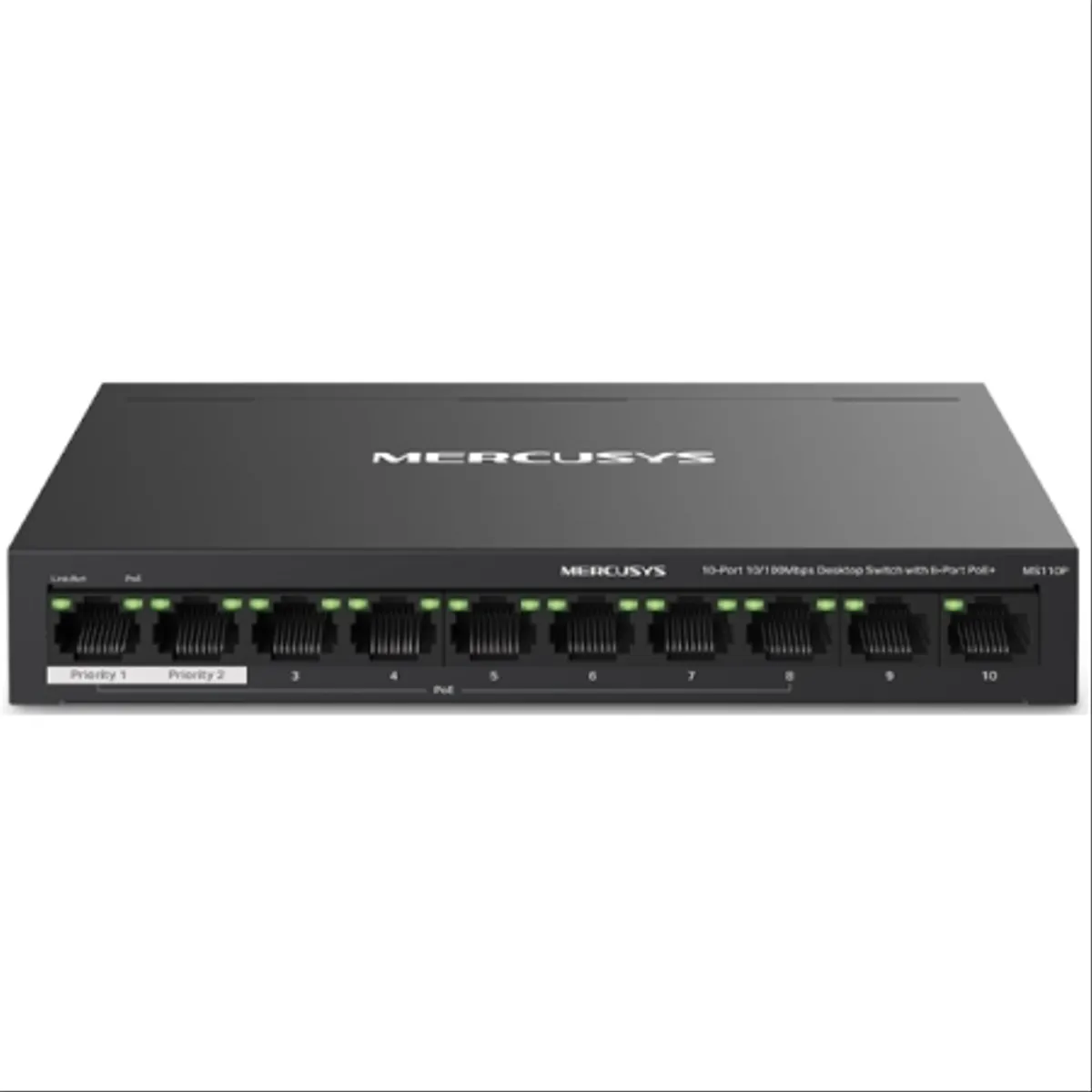 Switch  Mercusys MS110P Desktop 10x10 100