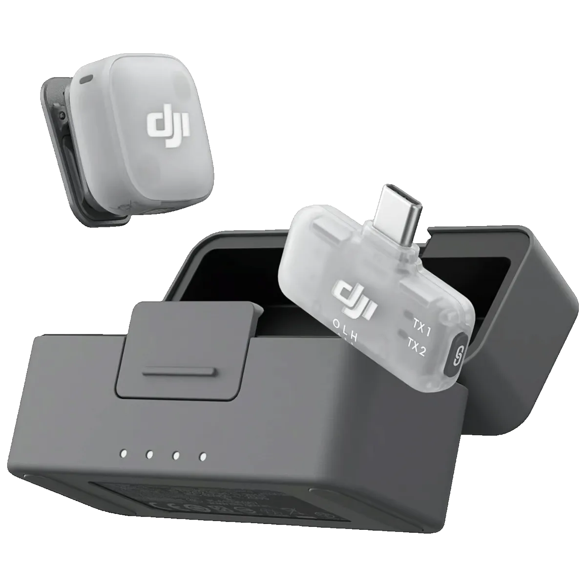 DJI Bežični mikrofon sa kučištem / punjač, Bluetooth - Mic Mini 2 Single Mobile